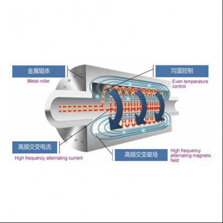 Elektromagnetische Heizwalze