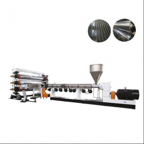 Extrusionslinie für HDPE/PP-T-Grip-Platten