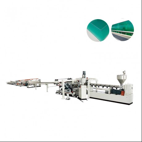 PC-Voll-/Wellplatten-Extrusionslinie