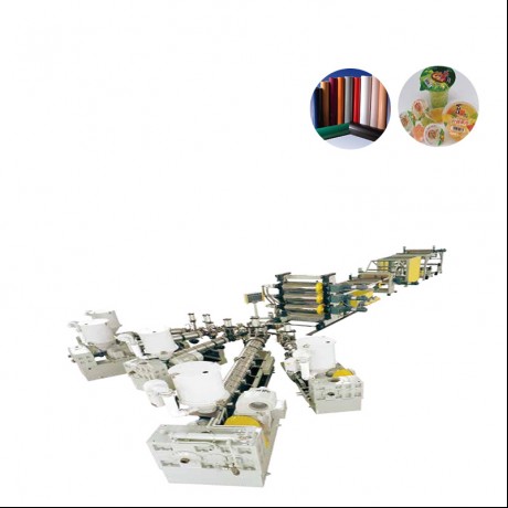 PP-, EVA-, EVOH-, PS- und PE-Mehrschicht-Coextrusionslinie