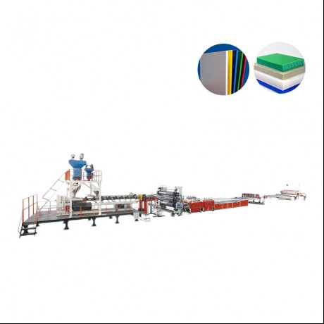 PP-, PE-, ABS-, PVC-Extrusionsleitung für dicke Platten