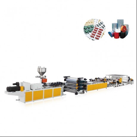 Extrusionslinie für transparente weiche und starre PVC-Platten