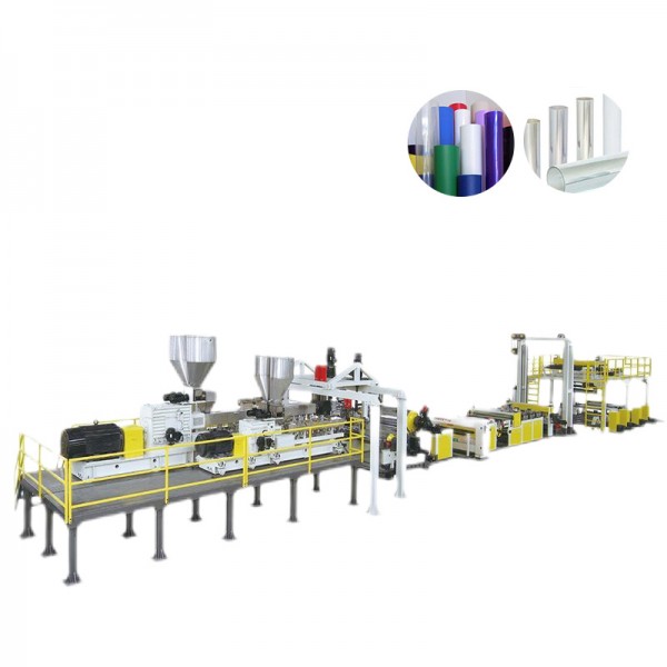 Doppelschneckentrocknerfreie belüftete PET-Folienextrusionslinie